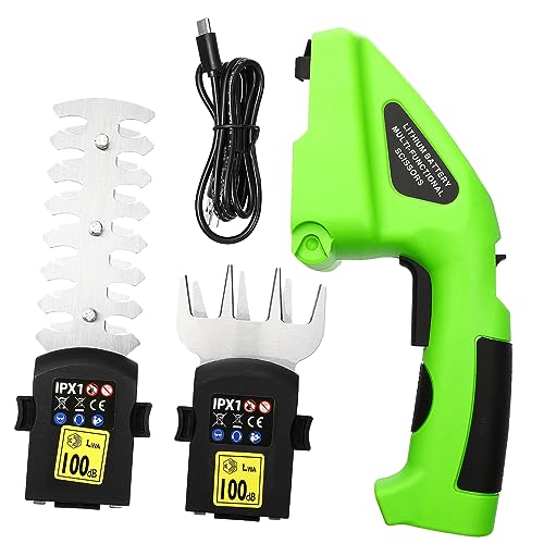 Tijeras Eléctricas Para Cercas Podadora De Árboles Con Pértiga Perforar Inalámbrica Batería Bordeadoras Fuerza Cortasetos Mini Motosierra Vacío Aleación YARNOW