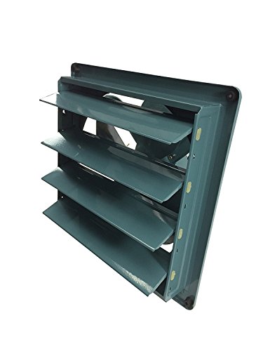 Professional Grade Products 9800512 Metal Shutter Exhaust Fan for Garage Shed Pole Barn Hydroponic Ventilation, 10" - Thumbnail 4