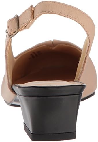 Trotters Women's DEA Ballet Flat, Nude/Black, 13.0 N US | Image 2