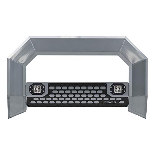Image of ARIES 2155101 AdvantEDGE Chrome Aluminum Truck Bull Bar with Lights, Select Dodge, Ram 2500, 3500