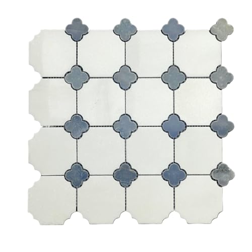 Tenedos HTC160 Lavender Polished Marble Mosaic Tile – 1 Sheet