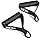 INNSTAR Upgraded Heavy Duty Exercise Handles, Cable Machine Attachments Resistance Bands Handles ...