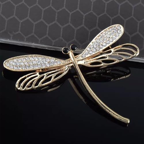 Image of women's animal brooch, rhinestone pearl cubic zirconia high-end temperament animal insect brooch clothing paired with jackets, pins, brooches suitable for women and girls