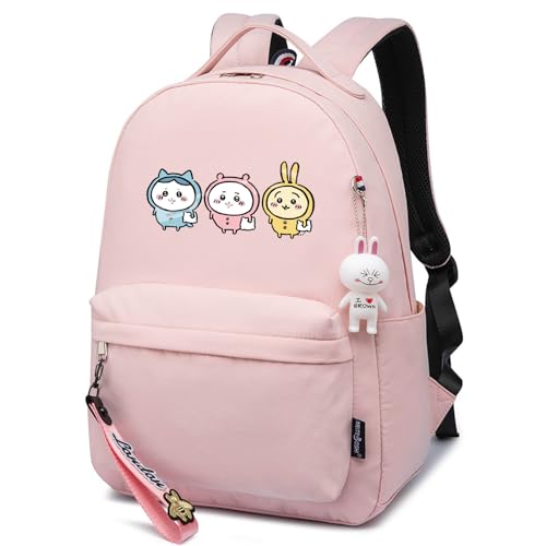 ISaikoy Anime Chiikawa Backpack Hachiware Bookbag Daypack Satchel School Bag Color 13