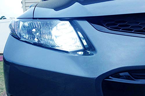 Ijdmtoy 8K Blue 80W 16-Cree 9005 Led High Beam Daytime Running Lights Kit, Compatible With Acura Tsx Rdx Tl Mdx Civic Accord Crz #TOP7