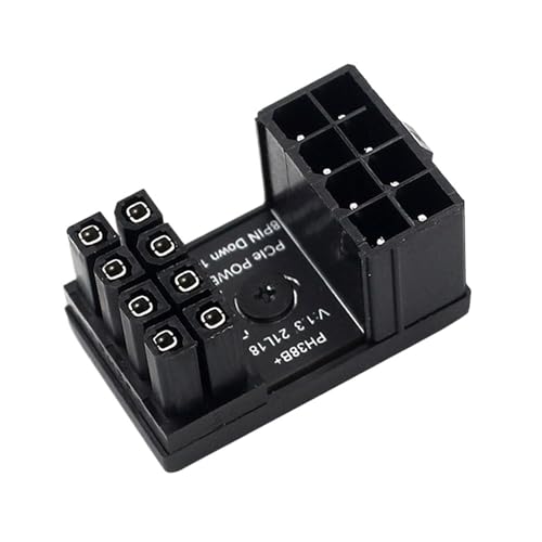 Adaptateur GPU 8 broches 180° PH38B pour éviter la torsion du câble PCIe