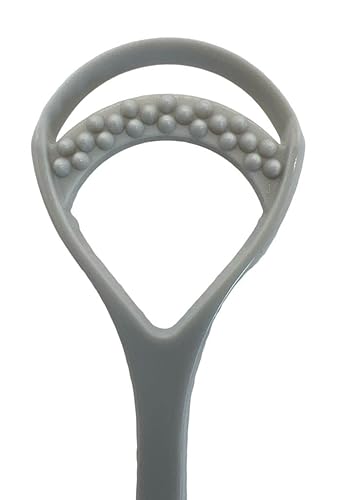 Paro Raspador de lengua | Limpiador de lengua con hoja cerrada ayuda a combatir el mal aliento | Limpieza suave y eficaz | Diseño suizo que
