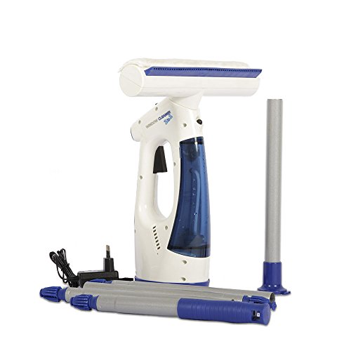 Lineatielle - Aspiragocce Lavavetri Manuale 2In1 – Window Cleaner Con Prolunga