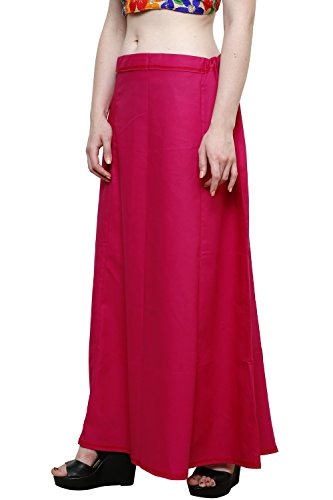 Image of Pistaa combo of 3 Women's Cotton Best Indian Readymade Inskirt Saree petticoats