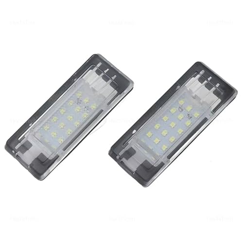 Luz matrícula LED Canbus para solucionar fallos en Dacia 1