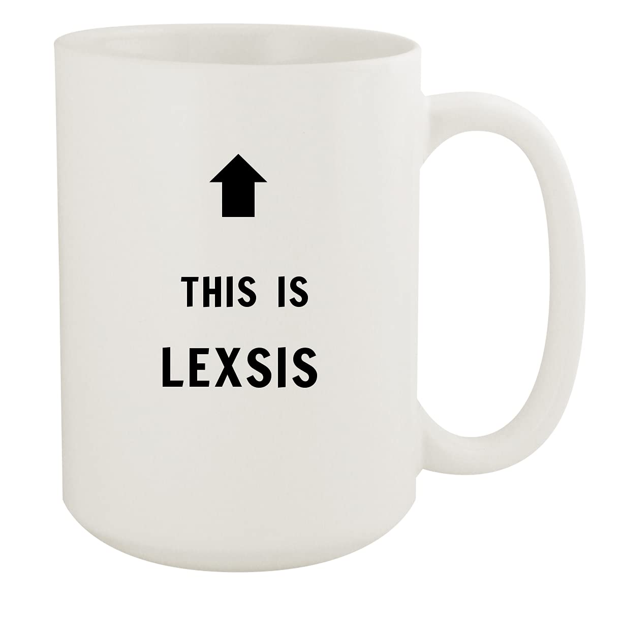 This Is Lexsis - Ceramic 15oz White Mug, White