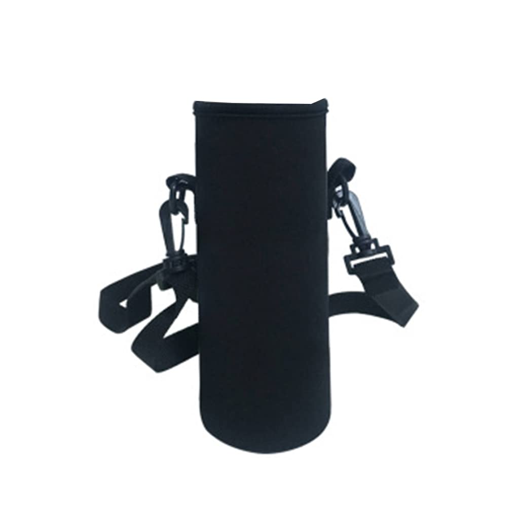 Xinsheinelry Pure Black Portable Water Bottle Holder For Carrier Insulated Cup Cover Bag Holder Pouch Bottle Cover For 600/800 / 1100/1500 Cup Thermo For Bottles Water Carrier Bag Sleeve