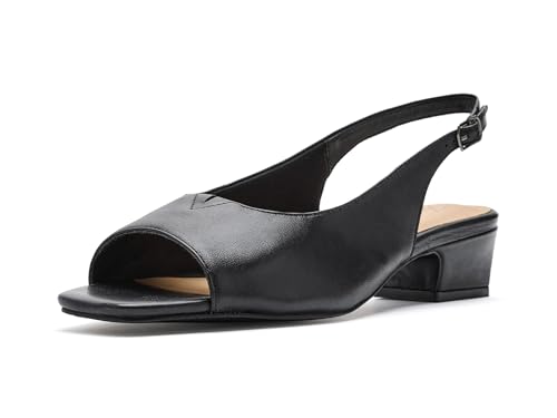 Sandales à talons Trotters Dawn noir taille 9.5 Narrow pour femme