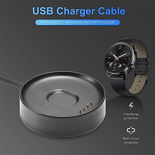 1M for C2 USB Charger Base Smart Watch Charging Dock Cable Charger Base 100cm USB Charger Base Smart Watch Charging Dock Cable Charger Base Accessories for C2