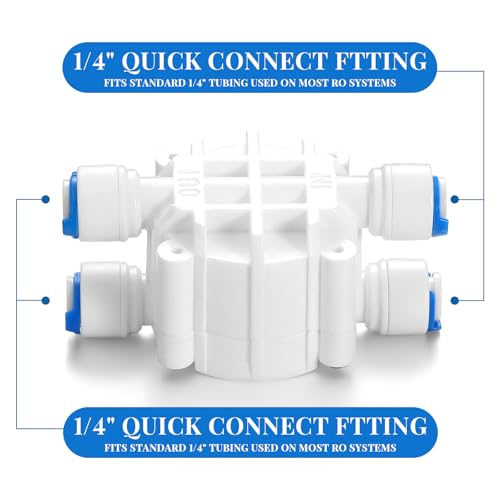 Four-pack Automatic Shut Off Valves for RO System