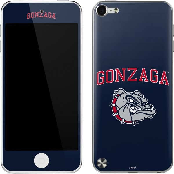 Skinit Decal MP3 Player Skin Compatible with iPod Touch (5th Gen&2012) - Officially Licensed College Bulldogs Gonzaga Design