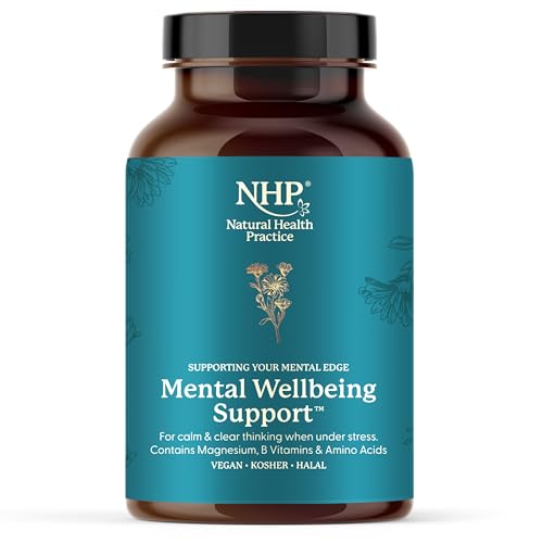 Image of Natural Health Mental Wellbeing Support Capsules, 0.1 kg