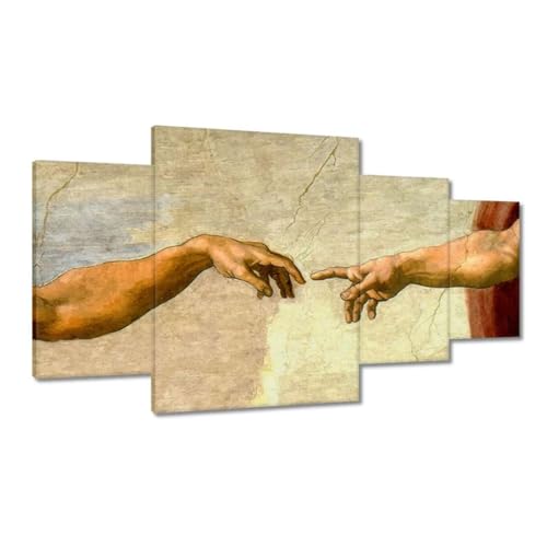Peinture imprimée sur toile 160x90 cm Création d'Adam N° H1837M_PC4AL décor mural