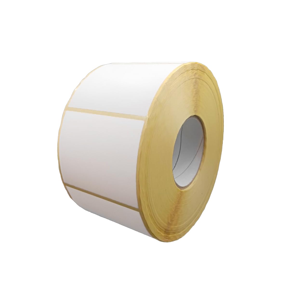 Etichette Vellum Neutre in Bobina 80x100 – Adesivo Rinforzato – Stampabili con Ribbon – Alta Qualità per Stampanti a Trasferimento Termico (1, 2500, unità)