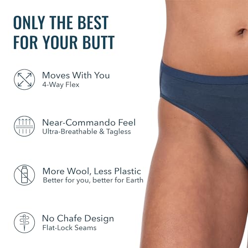 Women's Merino Wool Bikini By Woolly | RWS Certified | Soft, Breathable, Seattle Designed3