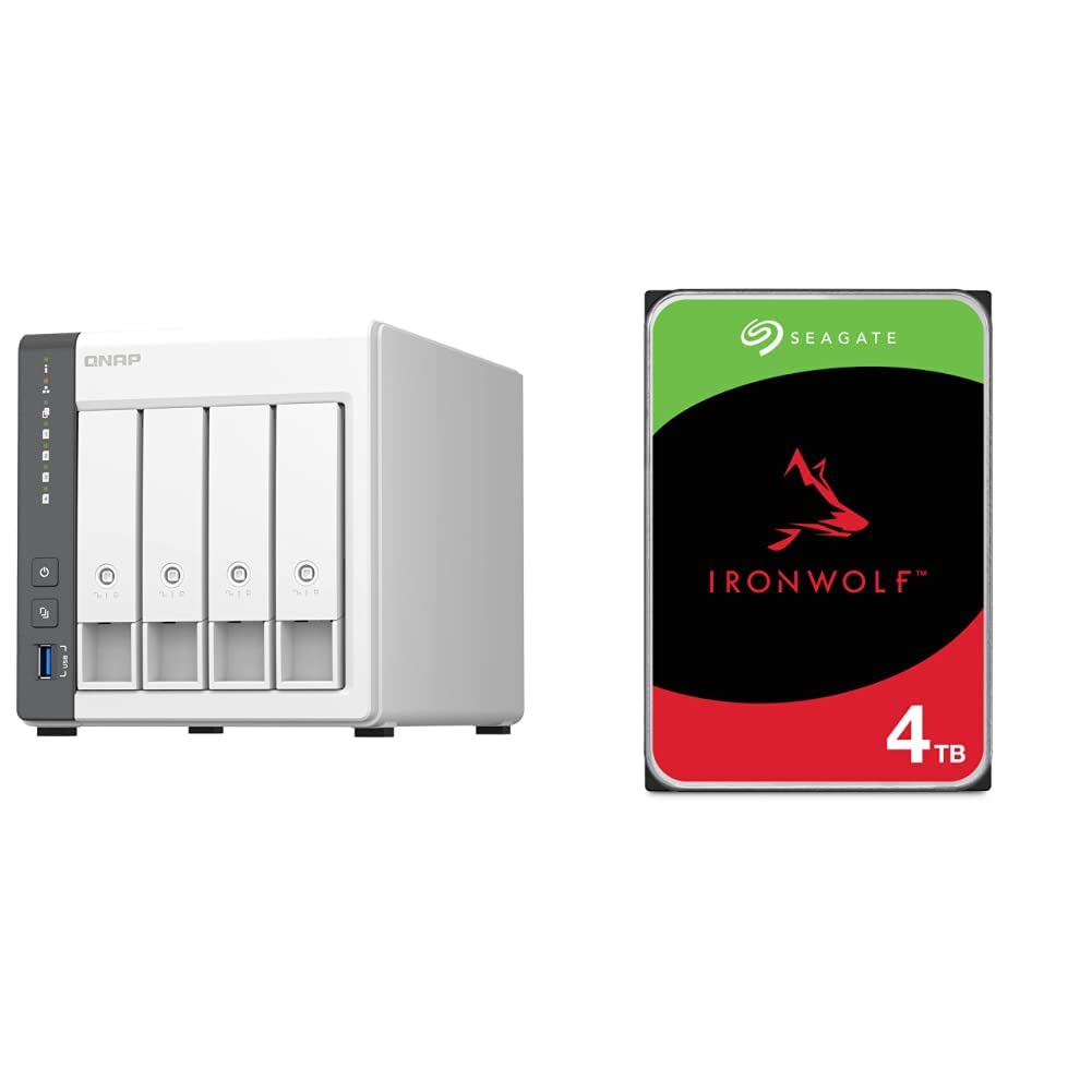 Amazon.co.jp: QNAP (キューナップ) TS-433/AZ NAS & Seagate IronWolf