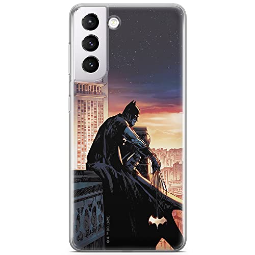 ERT GROUP Coque de téléphone Portable pour Samsung S21 Plus Original et sous Licence Officielle DC Motif Batman 060 Parfaitement adapté à la Forme du téléphone Portable, Coque en TPU