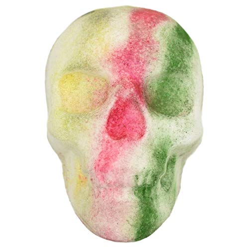Jamaica Me Crazy Skull Bath Bombs with Epsom Salts - Moisturizing Handmade Bath Fizzy, Aromatherapy Bath Fizzies For Luxurious Bath Soak