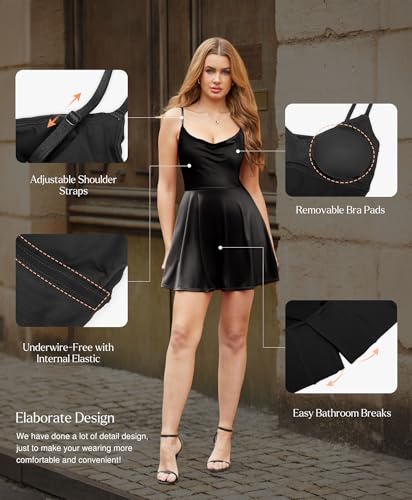 Popilush Dress for Women Mini Corset A-Line Party Dresses for Date Night Club Cocktail Shapewear Tummy Control Outfits4