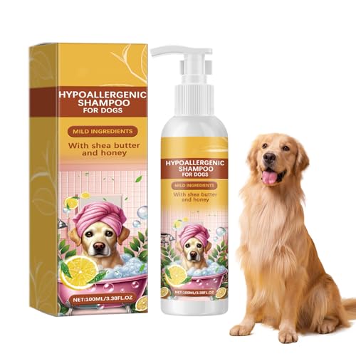 Champú Neutro para Mascotas, Cuidado Completo para Pelaje y Piel, Cuidado Completo para Todo Tipo de Pelo y Raza de Gato y Perro, Efecto Calmante para el Cuero Cabelludo Sensible