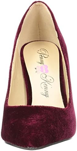 Penny Loves Kenny Women's Main Pump, Wine Velvet, 11 M US | Image 1