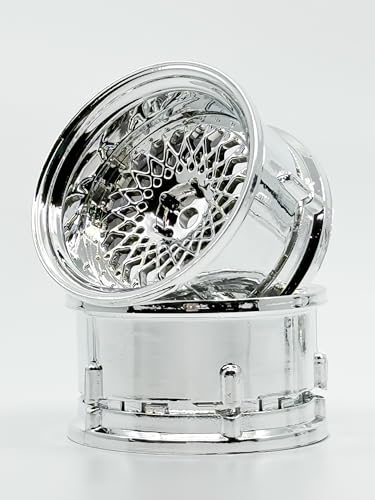 DS Racing Drift Element 1/10 RC Drift Car Rims Wheels, New Mesh Series, Set of 2, Adjustable Offset,...