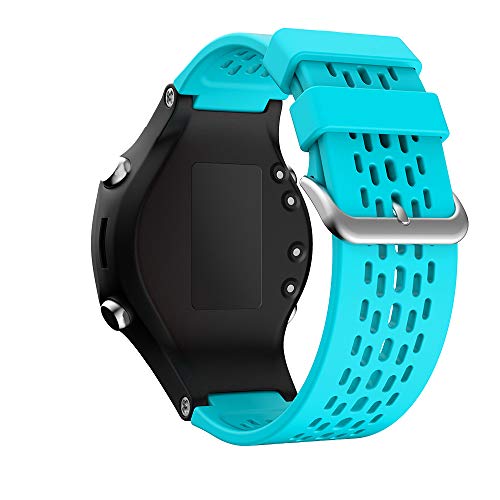 KINOEHOO Bracelet de montres Compatible avec Garmin Approach S4/S2/Vivoactive Bracelets de remplacement en Silicone.(sarcelle) Cover