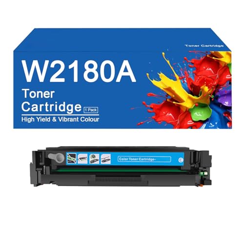 Toner W2180A Cyan compatible imprimante laser HP 3201dw HP 3301fdw HP 3301sdw