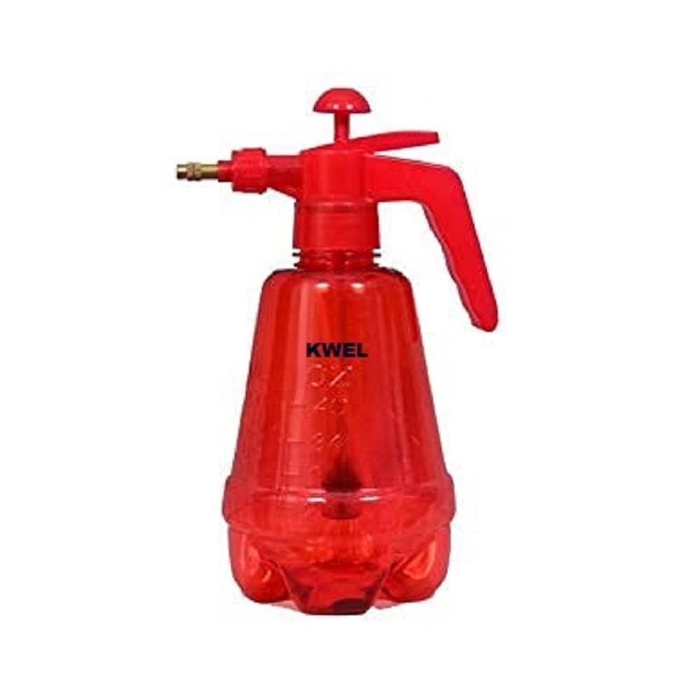 KWEL Garden Pump Pressure Sprayer Bottle, Lawn Sprinkler, Water Mister, Spray Bottle for Herbicides, Pesticides, Fertilizers, Plants Flowers (Capacity 1.2 Liter Red) (B0C7R48YD1) Amazon Price History, Amazon Price Tracker