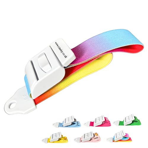 ROLSELEY Quality Medical Tourniquet with Quick Release Buckle and Latex Free Polyester Elastic Band for NHS Nurse Midwife A&E Paramedic Phlebotomist Medical Student and Doctor (RAINBOW MULTICOLOUR)