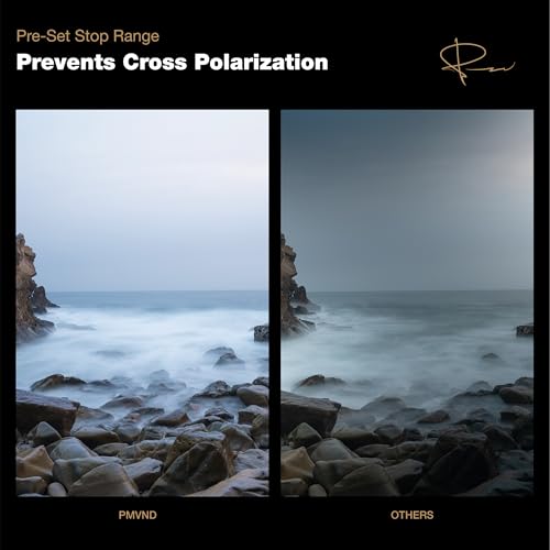 Image of PolarPro 82mm Peter McKinnon VND Camera Filter - 6-9 Stop Variable Neutral Density Lens Filter for DSLR /Mirrorless Professional Video - PMVND Signature Edition II for Cinematic Shutter Speed Control