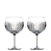 Waterford crystal gin journeys aras balloon glasses 550ml set of 2  urban country home decor