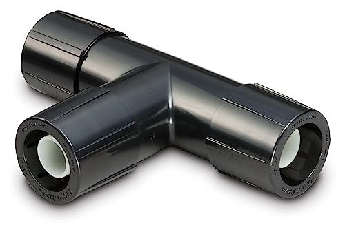 Rain Bird EFT25-1PS Drip Irrigation Easy Fit Universal Tee, Fits All 1/2
