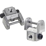 2PCS Scroll Saw Blades Holders Conversion Kits, 0.78x0.78'' Steel Wire Coping Saw Blades, Easy to Use Scroll with Enhanced Precision for Pinless Adapter Conversion