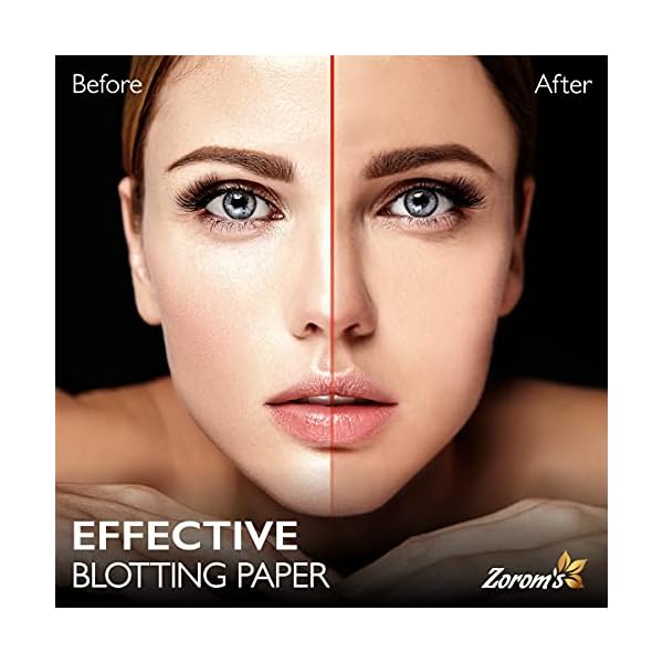 Natural-Blotting-Paper-for-Oily-Skin-with-Bamboo-Charcoal-25-Larger-3pk300-Oil-Blotting-Sheets-for-Face-Makeup-Friendly-Easy-To-Grab-One Natural Oil Blotting Sheets for Face with Bamboo Charcoal - 25% Larger - 3pk/300 Makeup Friendly Blotting Papers for Face - Easy Dispensing Oil Absorbing Sheets for Face