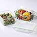 Glasslock Food Storage Container- 8 Cup-rect.