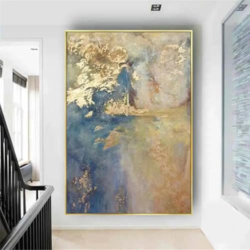 Peinture décorative moderne pour habiller un grand mur vide