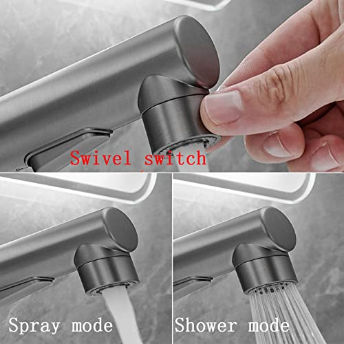 Robinet de lavabo extractible 3 modes de jet pour un confort total - 6