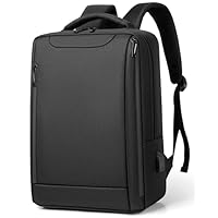 Mixroom - Zaino Porta PC con Scomparto Custodia per Computer Portatile Borsa Laptop Notebook fino ai 15.6" Con Attacco USB Scuola Viaggio Casual Z38 (NERO)