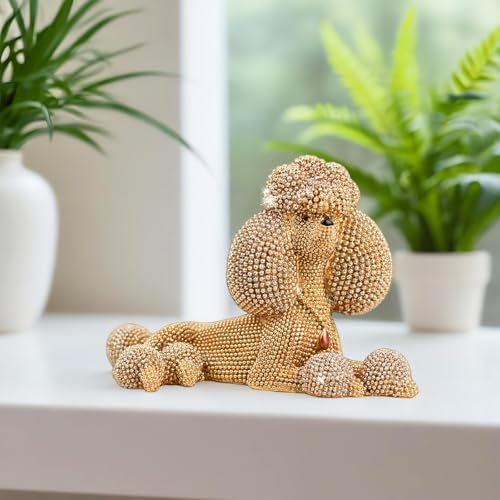 Estatua de Poodle en Resina para Decoración Moderna miniatura 6