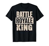 Battle Royale King Distressed Gamer T-Shirt