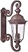 Minka Lavery Minka 8992-61 European Influence Three Light Wall Mount from Ardmore Collection in Bronze/Darkfinish 3 Outdoor, Upc-747396011714