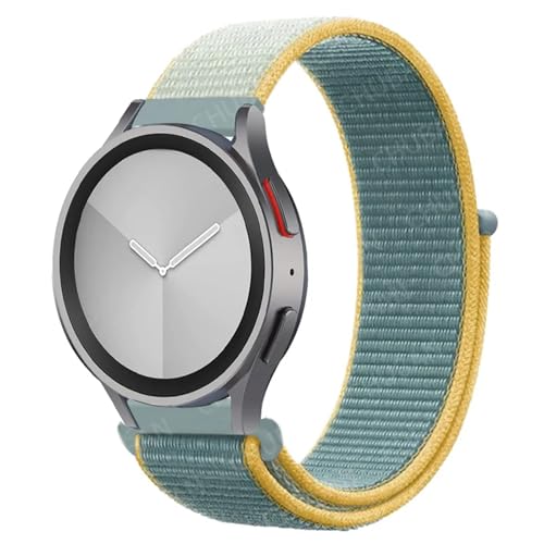 Bracelet connectée nylon 20mm agate compatible Huawei GT4 et Galaxy Watch