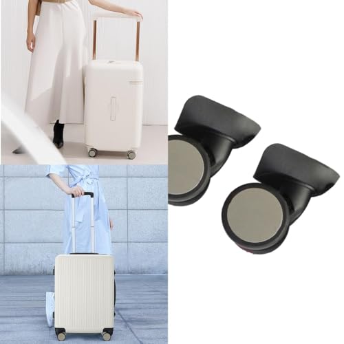Suitcase Covers,Luggage Wheels,Smooth and Stable Double Row Swivel Wheels Replacement Luggage Wheel Travel Suitcase Part for Effortless Maneuvering2