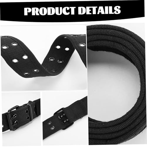 Canvas Belt Web Fabric Casual Belt with Alloy Buckle for Men Women Belt Fashion Double Prong Belt Classic Casual Belts Work Belts For Jeans Pants3